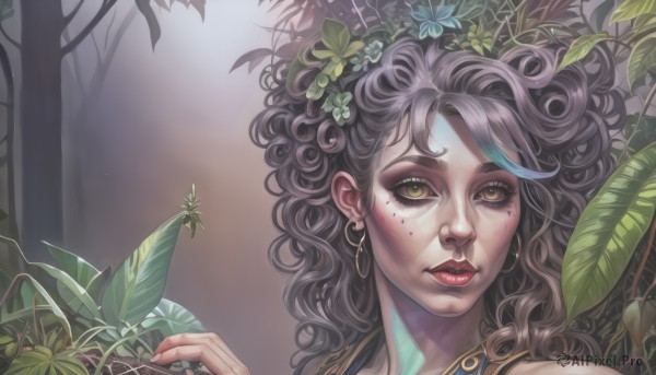 A ethereal outdoors showcasing a female