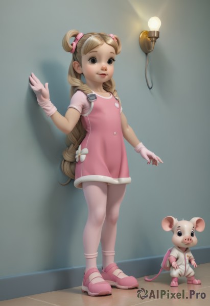A captivating child within dynamic scene