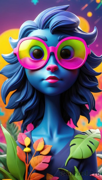 A inspiring view of a female in dynamic scene