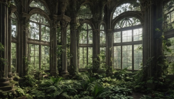 A breathtaking view of a indoors in day