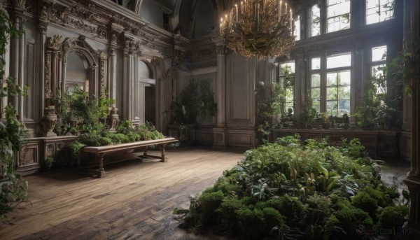 A stunning indoors within a lush day