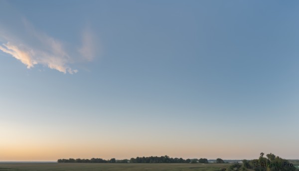 A ethereal sunset day featuring a landscape