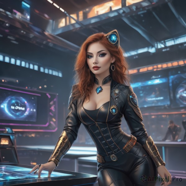 A stunning view of a female in dynamic scene