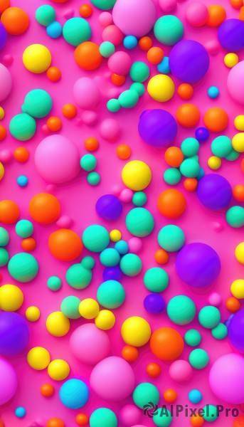 solo,signature,no humans,from above,candy,balloon,pink theme,colorful,too many,blurry,gradient,gradient background,scenery,multicolored background,abstract,still life