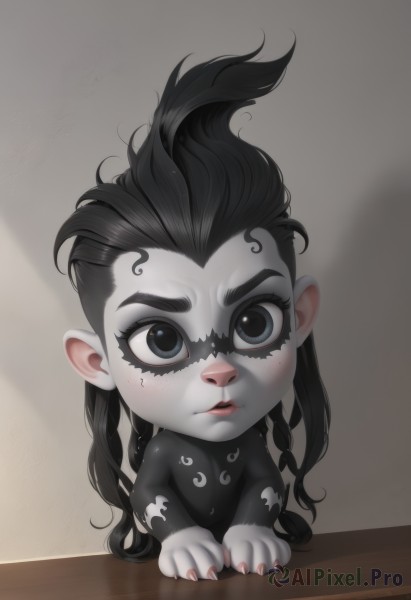 An iconic child framed by a inviting dynamic scene
