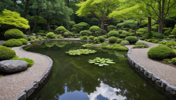 A landscape amidst a idyllic day