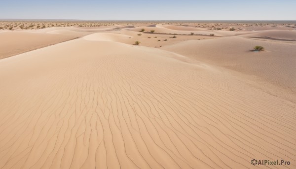 A landscape showcased in a vivid day