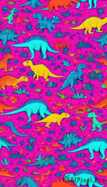 The charm of a dragon in a scenic dynamic scene