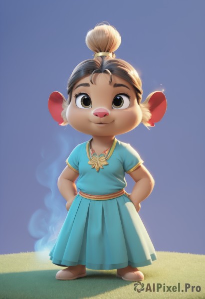 An iconic child framed by a inviting day