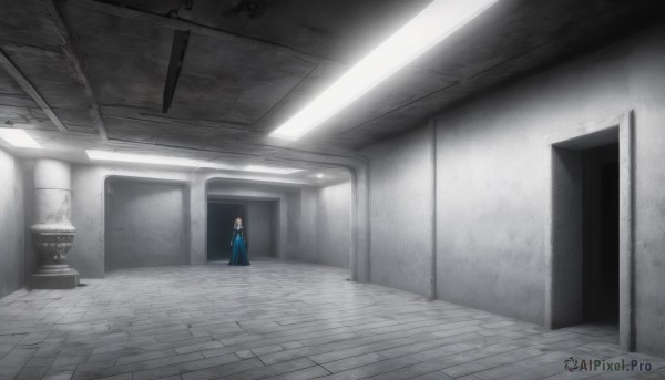 A glimpse of a female in a ethereal scenery