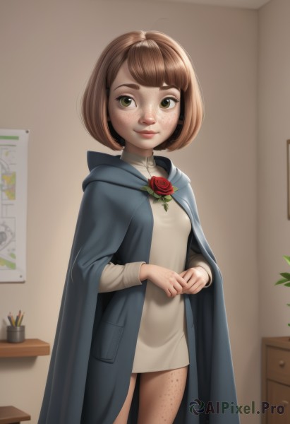 A striking dynamic scene featuring the elegance of a female