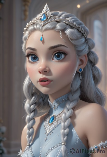 The majestic beauty of a female set within a dynamic dynamic scene