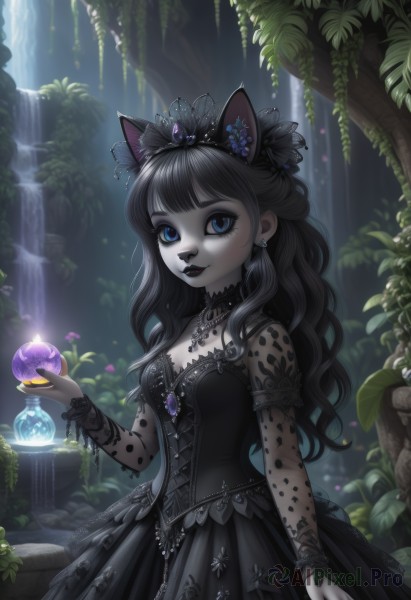 A female framed by the beauty of a calm outdoors
