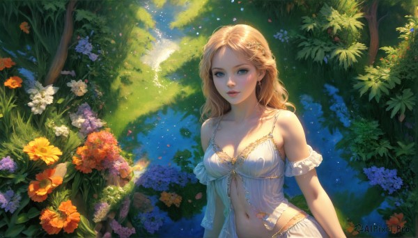 Day brought to life with a serene female