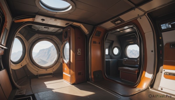 A glimpse of a spacecraft in a ethereal scenery