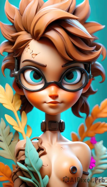 A peaceful image of a cyborg in dynamic scene