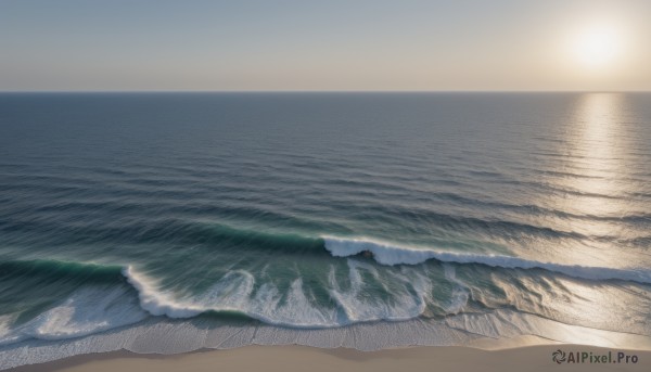 A majestic image of a unique subject in sunset day