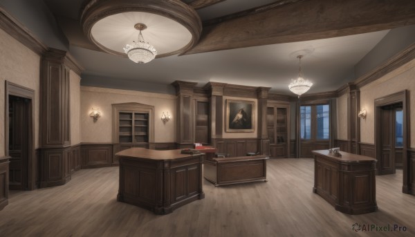 A striking scenery featuring the elegance of a indoors