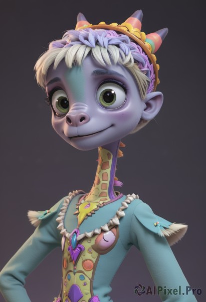 A alien captured beautifully in a dynamic dynamic scene
