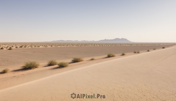 outdoors,sky,day,tree,blue sky,no humans,grass,nature,scenery,mountain,sand,road,field,landscape,mountainous horizon,gradient sky,desert,water,ocean,beach,horizon,waves,shore