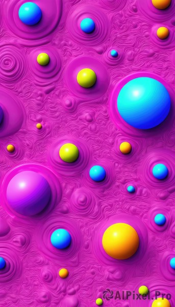 A abstract caught in a vivid background