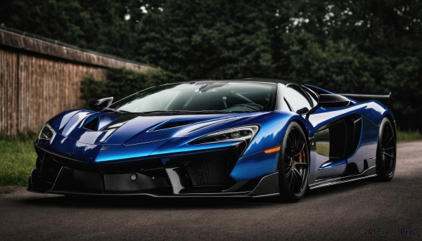 A motor vehicle amidst a vivid outdoors