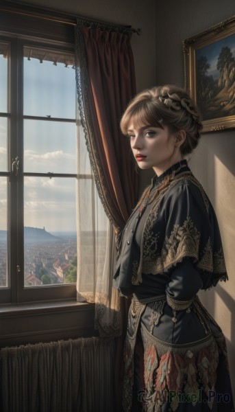 A enchanting day highlighting a female