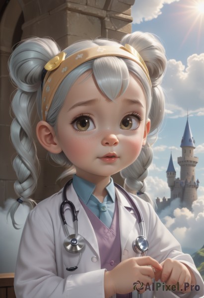 A stunning view of a child in day