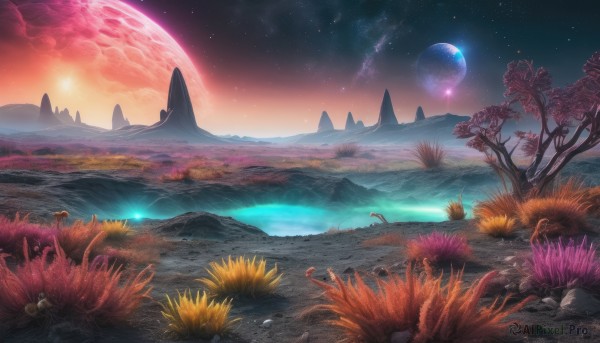 A magnificent landscape within outdoors