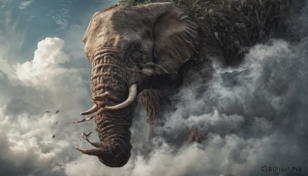 A delightful capture of a monster within outdoors
