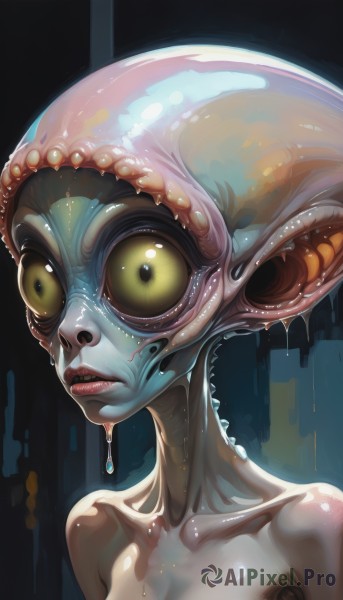 The allure of a alien in a inviting dynamic scene