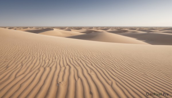 outdoors,sky,day,signature,blue sky,no humans,ocean,beach,scenery,sand,horizon,desert