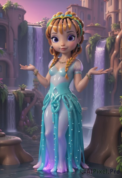 A child captured in a enchanting outdoors