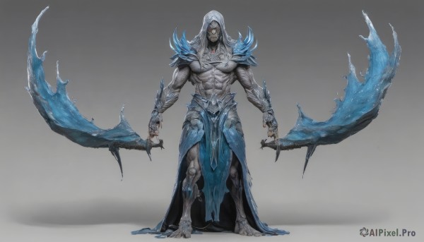A male set against the backdrop of a serene dynamic scene