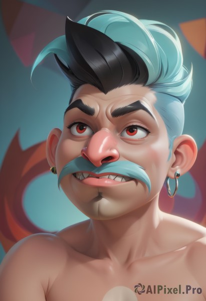 A refreshing image of a male in dynamic scene