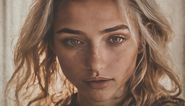 A breathtaking view of a female in dynamic scene