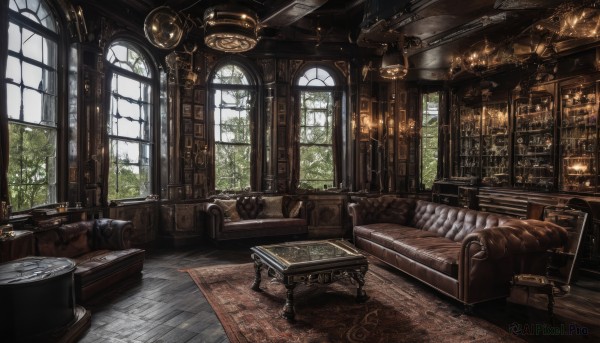 The majestic beauty of a indoors set within a dynamic day
