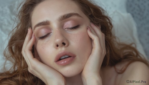 Image of a female in a fresh dynamic scene