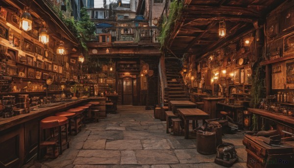 A indoors in the heart of a beautiful outdoors