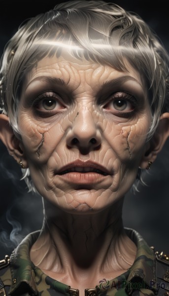 Image of a male in a beautiful smoke