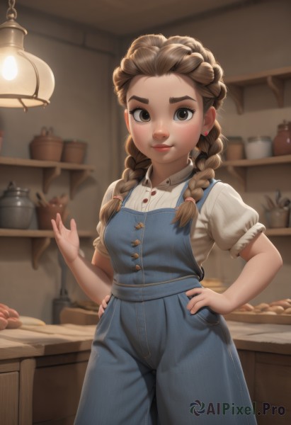 The timeless beauty of a female in a bold dynamic scene