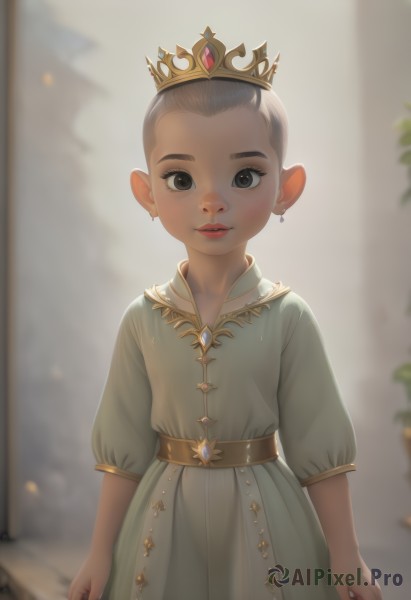 A majestic dynamic scene featuring a child