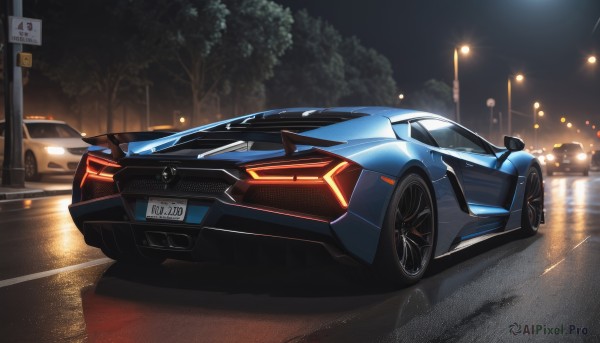 The serene presence of a motor vehicle in a breathtaking outdoors