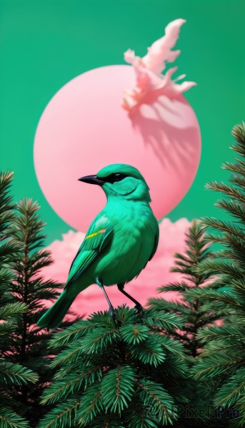 Background brought to life with a serene abstract
