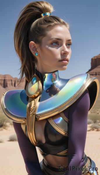 A female captured in a enchanting day