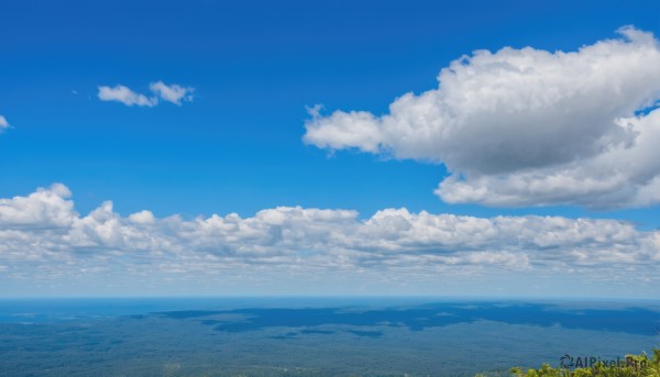 A landscape set against the backdrop of a breathtaking day