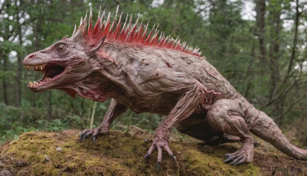 A monster caught in a breathtaking day