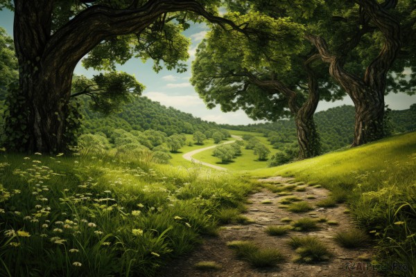 A landscape captured beautifully in a inviting day