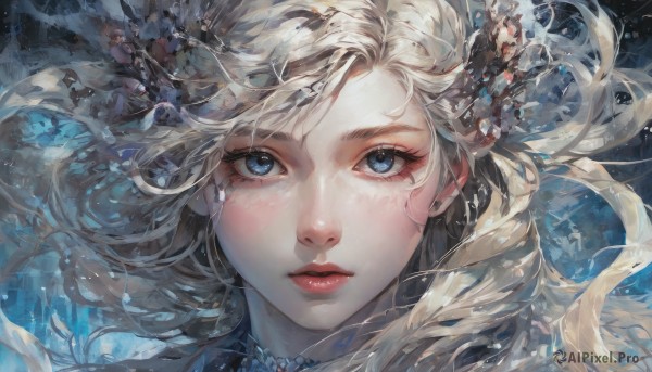 The majestic beauty of a female set within a dynamic dynamic scene