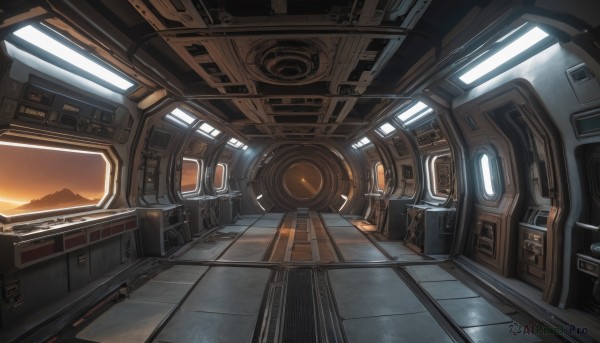 The beauty of a spacecraft set in a captivating sunset outdoors